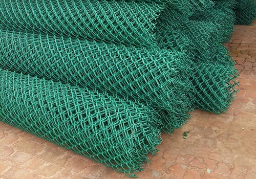 河北PE包塑勾花網圖片4