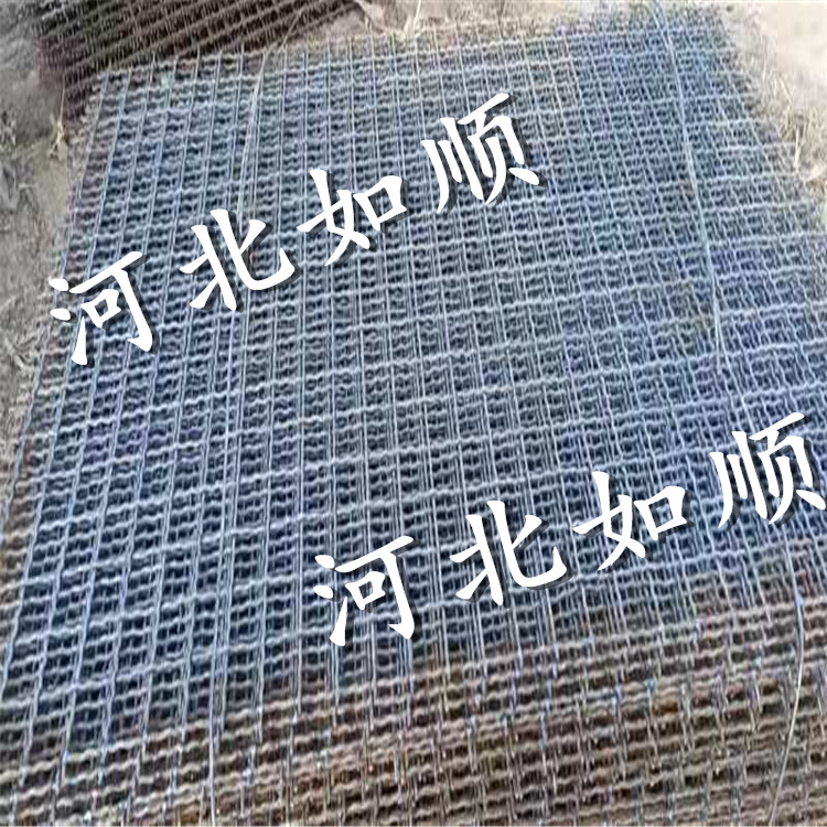 昆明黑絲4-6mm鋼筋編織網片滿焊-握邊-卷邊圖片3