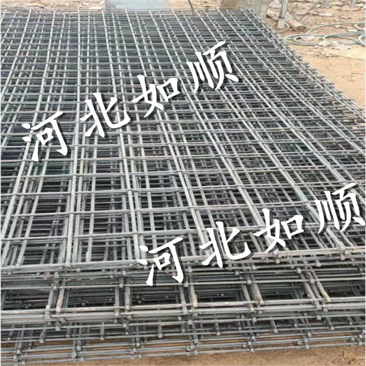 昆明黑絲4-6mm鋼筋編織網片滿焊-握邊-卷邊圖片4