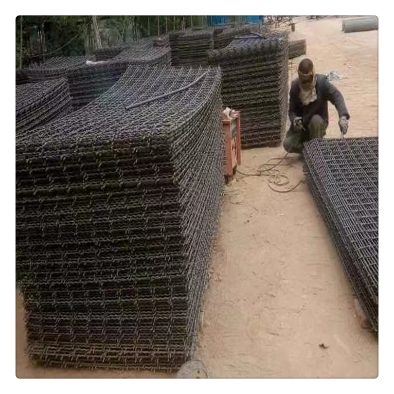 昆明鋼筋編織焊接網片軋花編織焊接網圖片3